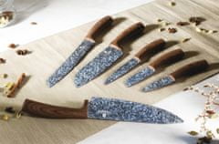 Berlingerhaus Komplet nožev v stojalu s površino proti prijemanju 8 kosov Original Wood BH-2836