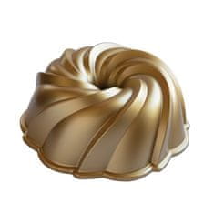 NordicWare Pekač za torte SWIRL zlato