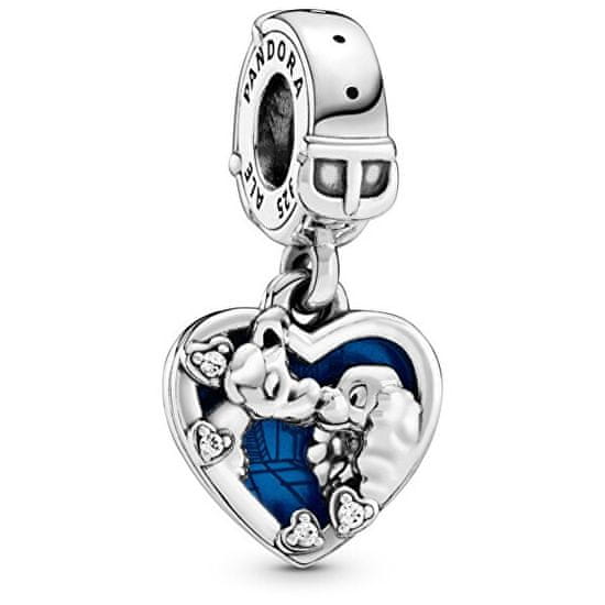 Pandora Srebrn obesek Lady and the Tramp Disney 798634C01