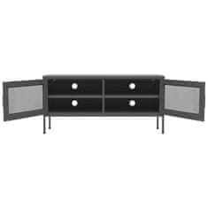 Vidaxl TV omarica antracitna 105x35x50 cm jeklo