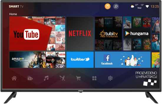 Vivax 40LE113T2S2SM V2 televizor, LED, 100 cm, Full HD