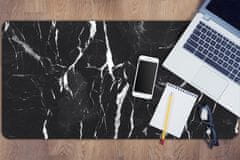 Decormat Namizna podloga Black marble 100x50 cm 