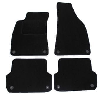 SCOUTT Velur preproge za avto za Audi A4 B6 / B7 2004-2008, 4ks