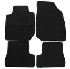 SCOUTT Velur preproge za avto za Nissan Micra K12 2003-2009, 4ks
