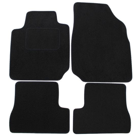 SCOUTT Velur preproge za avto za Nissan Micra K12 2003-2009, 4ks