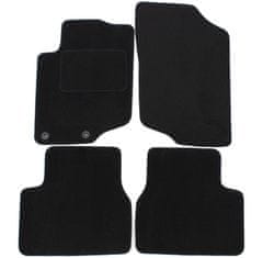 SCOUTT Velur preproge za avto za Peugeot 207 2006-2012, 4ks
