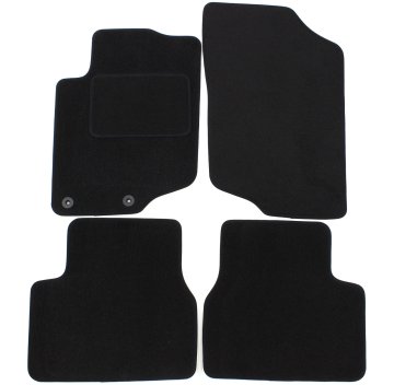 J&J Automotive Velur preproge za avto za Peugeot 207 2006-2012, 4 kosa