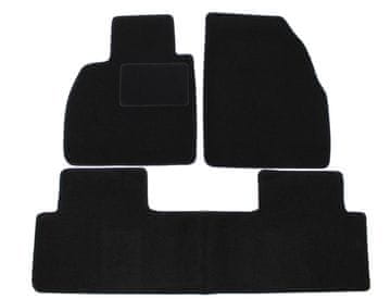 SCOUTT Velur preproge za avto za Renault Scenic II 2009-2016, 3ks