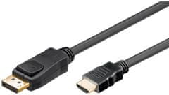 Kabel Display Port - HDMI Goobay Gold - 2 m