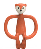 Matchstick Monkey Igrača za grizenje z masažno zobno ščetko, fudge lisica