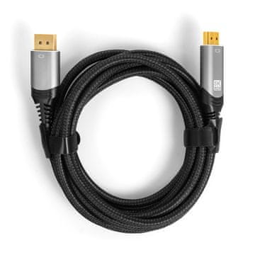 Kabel HDMI 1.4 8K DP Spacetronik KDH-SPA015 1,5 m