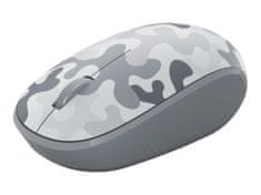 Microsoft Bluetooth Mouse Camo SE brezžična miška, kamuflažna bela