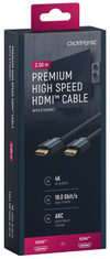 CLICKTRONIC HDMI 2.0 4K 60Hz 2m kabel