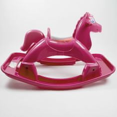 Doloni Plastični gugalni konj roza