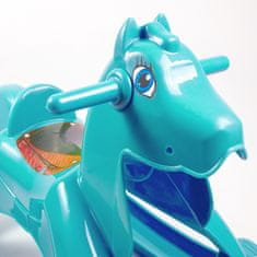 Doloni Plastični gugalni konj Turquoise