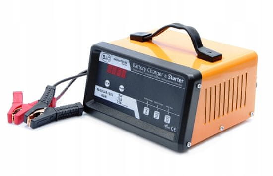 BJC BC-100A Samodejni polnilnik 12A 12V 24V 75A