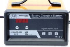 BJC BC-100A Samodejni polnilnik 12A 12V 24V 75A