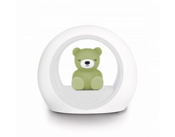 ZAZU Billy pametna nočna lučka, medvedek, zelena