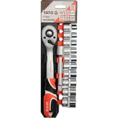 YATO YT-38821 12-delni komplet ključev 1/2"