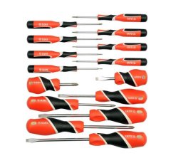 YATO Komplet izvijačev , ploščati, križni, Torx S2 58 HRC 25981 15 kosov