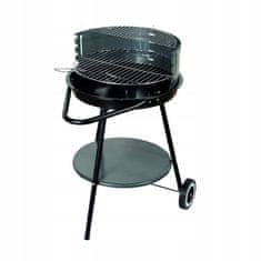 Greatstore Krožni žar z ražnjem 49 cm Mg911