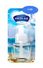 Fresh Air rezervno polnilo električnega osvežilca zraka 19 ml Ocean Breeze (2 kosa)