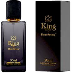Phero Strong King sandalovina moški parfum s feromoni močno in hipnotično vzbuja samozavest Authority original 50 ml
