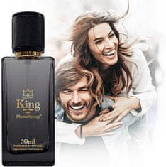 Medica Group Phero Strong King sandalovina moški parfum s feromoni močno in hipnotično vzbuja samozavest Authority original 50 ml