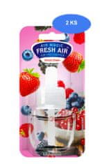 Fresh Air rezervno polnilo električnega osvežilca zraka 19 ml Forest Fruits (2 kos)