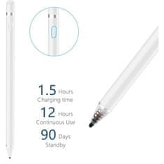Tech-protect Active Stylus za tablični računalnik, roza