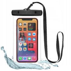 Tech-protect Waterproof vodotesno ovitek 6.9'', črna