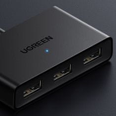 Ugreen CM409 Switch adapter 3x USB 2.0, črna