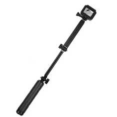 TELESIN Monopod vodoodporna selfie palica na športni kameri, črna