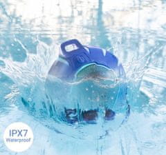 InnovaGoods Plavajoči brezžični zvočnik z LED Floaker