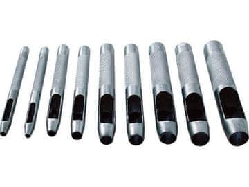 Extol Craft Usnjeni udarec (10266), komplet 9 kosov, 2-3-4-5-6-7-8-9-10 mm