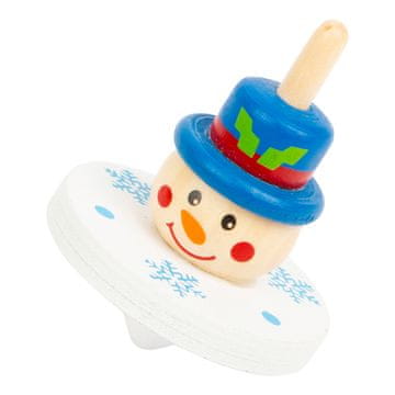 Small foot Mala noga Božična vila 1 kos Snežak