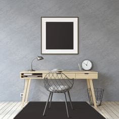 Decormat Podloga za pod stol Črna barva 120x90 cm 2 cm 