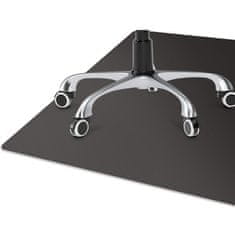 Decormat Podloga za pod stol Črna barva 120x90 cm 2 cm 