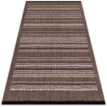 Decormat PVC podloga Tkanini rjavi vzorec