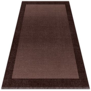 Decormat Vinilna preproga Rjavi okvir