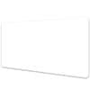 Decormat Podloga za pisalno mizo Bela 90x45 cm 