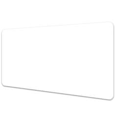 Decormat Podloga za pisalno mizo Bela 90x45 cm 