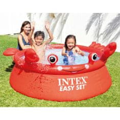 Greatstore INTEX Napihljiv bazen v obliki rakovice Easy Set, 183x51 cm