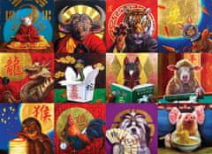 EuroGraphics Puzzle kitajski koledar 1000 kosov