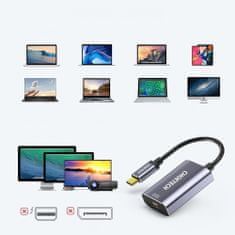 Choetech HUB-M06 adapter USB-C / Mini DisplayPort 4K 60Hz, siva