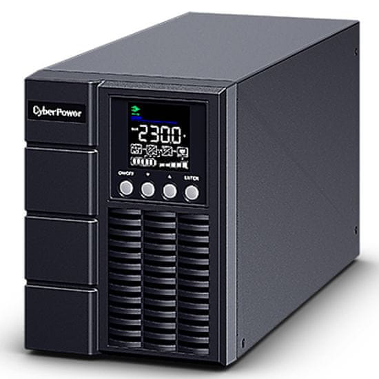 CyberPower UPS Online brezprekinitveno napajanje, 1000 VA, 900 W, USB HID (OLS1000EA) - odprta embalaža