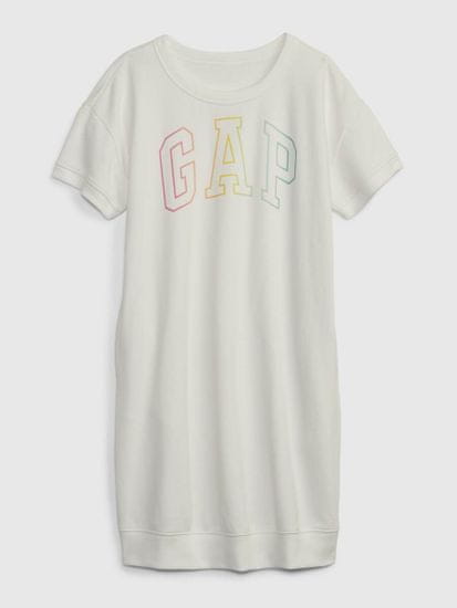Gap Otroške Majicavé Obleka s logem