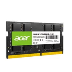 Acer SD100 pomnilnik (RAM), 16GB, DDR4, 2666MHz, SO-DIMM, CL19, 1.2V (BL.9BWWA.210)