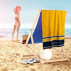 Svilanit Tropic plažna brisača, 80x160 cm, rumena/modra