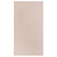 shumee vidaXL Preproga 80x150 cm temno bež